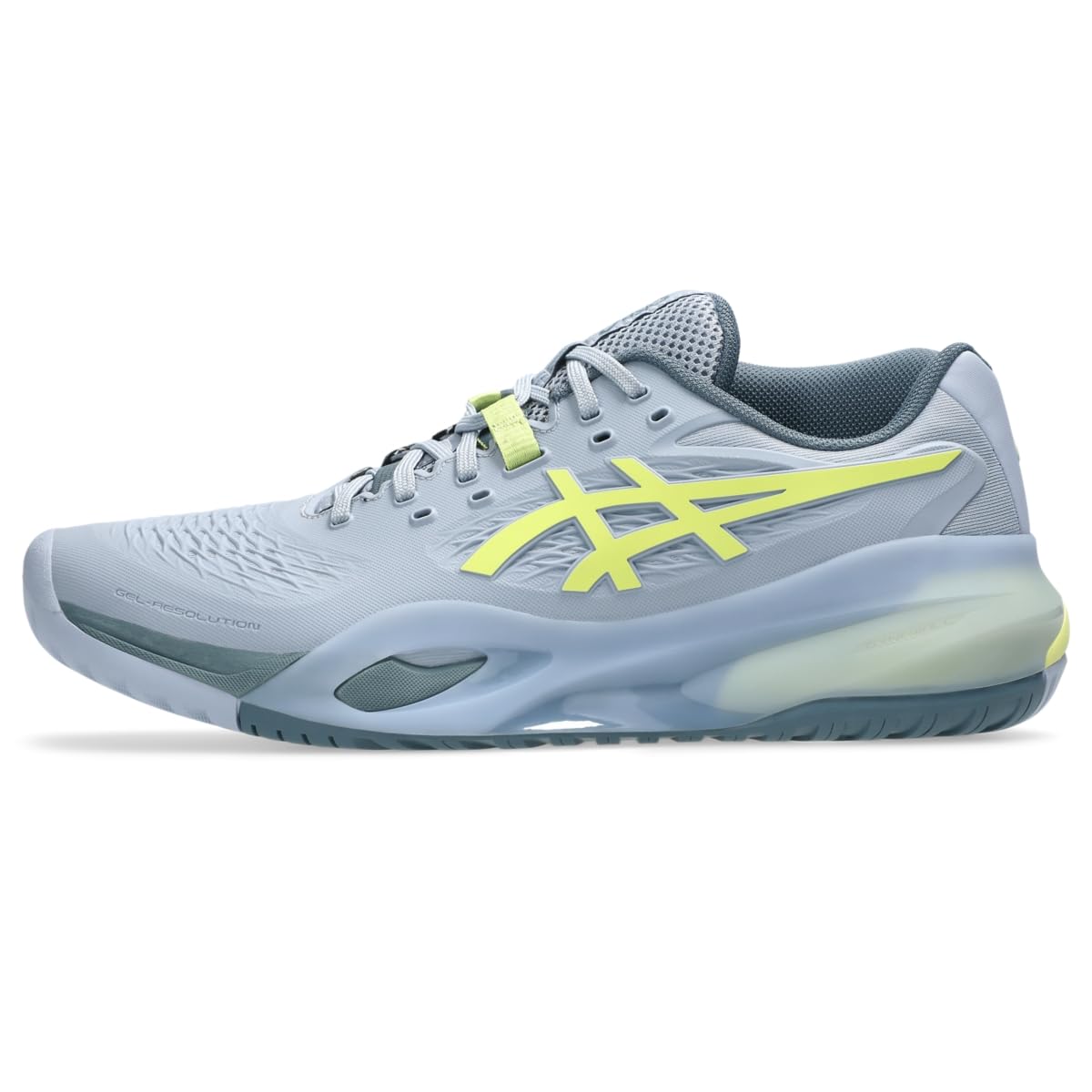 Amazon | ASICS メンズ GEL-RESOLUTION X テニスシューズ, グレー